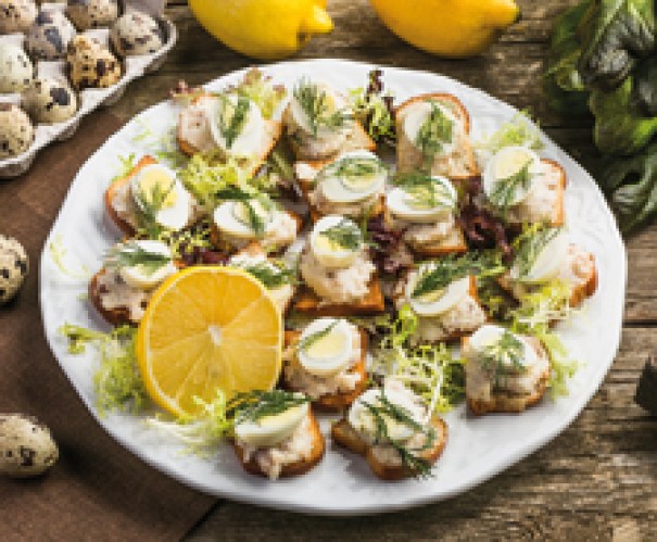 канапе с форшмаком